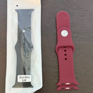 NWT Red and Black Smartwatch Bands